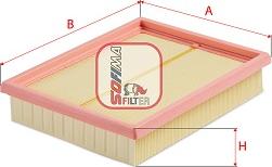 Sofima S 3D68 A — Filtr powietrza