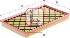 Sofima S 3D85 A - Filtr powietrza