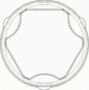 Spidan GKNB30076 - Osłona przegubu