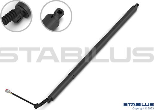 STABILUS 943374 — Silnik elektryczny, tylna pokrywa