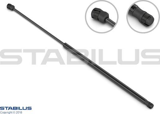 STABILUS 9588FB - SPRĘŻYNA GAZOWA POKRYWY BAGAŻNIKA OPEL OMEGA 03.94-08.03
