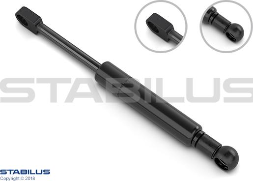 STABILUS 9844NT — Sprężyna gazowa, dach podnoszony