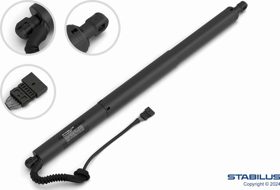 STABILUS 411118 — Silnik elektryczny, tylna pokrywa