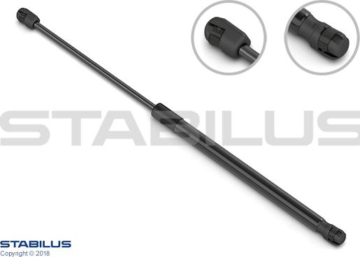 STABILUS 413773 - SPRĘŻYNA GAZOWA POKRYWY BAGAŻNIKA FORD CAPRI. EXPLORER USA 06.24- PR-LE