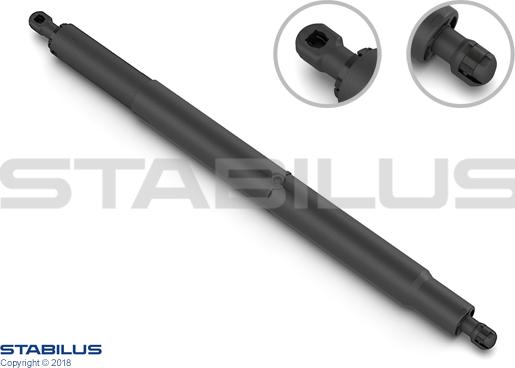 STABILUS 502621 — Sprężyna gazowa, pokrywa bagażnika
