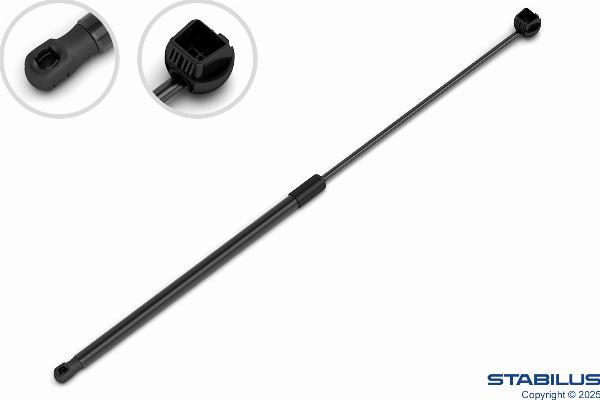 STABILUS 694835 — Sprężyna gazowa, pokrywa komory silnika