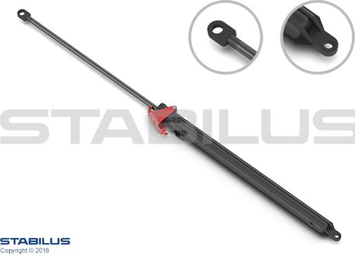 STABILUS 6512AJ — Sprężyna gazowa, pokrywa komory silnika