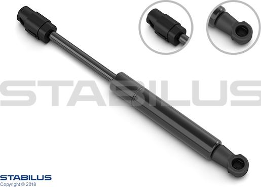 STABILUS 660122 - Sprężyna gazowa