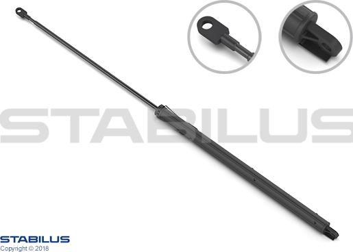STABILUS 6203BA — Sprężyna gazowa, pokrywa komory silnika