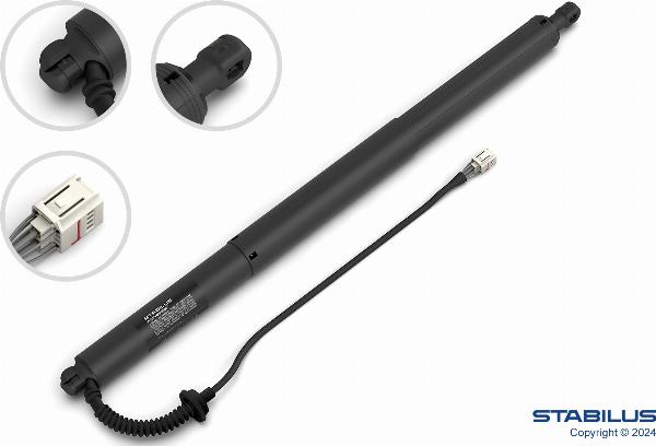 STABILUS 622894 - SIŁOWNIK ELEKTRYCZNY POKRYWY BAGAŻNIKA AUDI A7 10.17- PR-LE