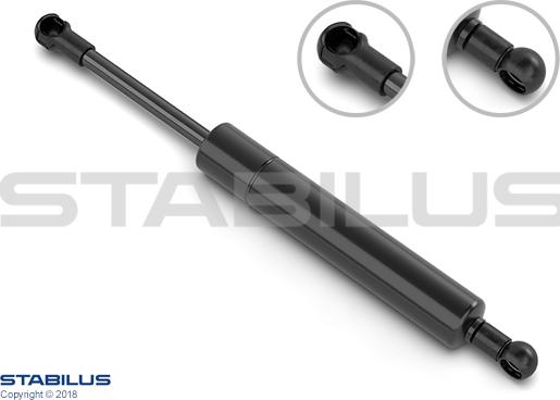 STABILUS 8491UM — Sprężyna gazowa, pokrywa bagażnika
