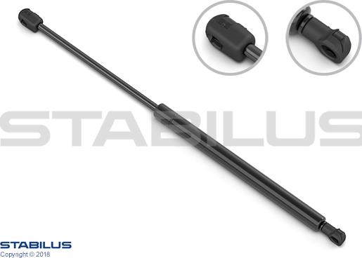STABILUS 1525QS — Sprężyna gazowa, pokrywa bagażnika