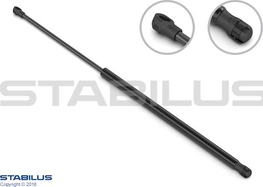STABILUS 1518QJ — Sprężyna gazowa, pokrywa bagażnika