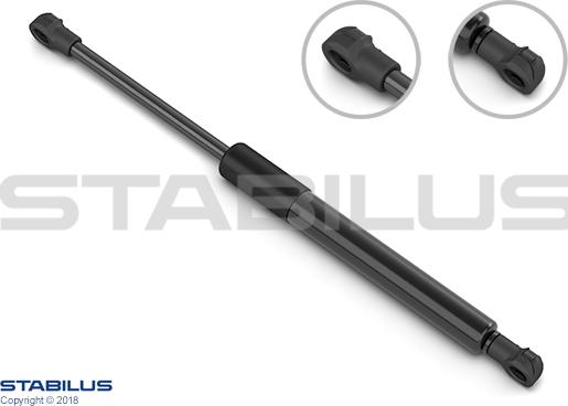 STABILUS 732300 — Sprężyna gazowa, pokrywa bagażnika