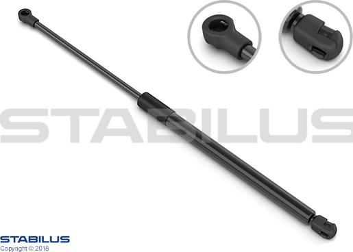 STABILUS 078405 — Sprężyna gazowa, pokrywa bagażnika