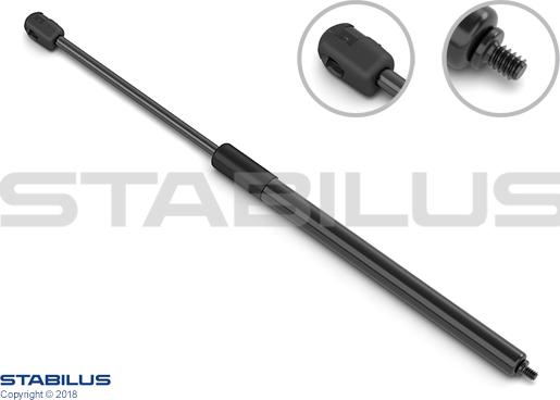 STABILUS 108059 — Sprężyna gazowa, pokrywa komory silnika