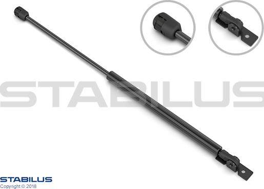 STABILUS 9591FD — Sprężyna gazowa, pokrywa komory silnika