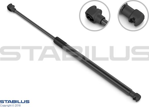 STABILUS 729465 - SPRĘŻYNA GAZOWA POKRYWY BAGAŻNIKA AUDI A5 09.09-01.17