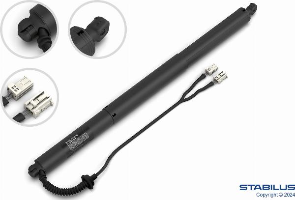 STABILUS 178351 - SIŁOWNIK ELEKTRYCZNY POKRYWY BAGAŻNIKA PEUGEOT 3008 II 05.16- LE