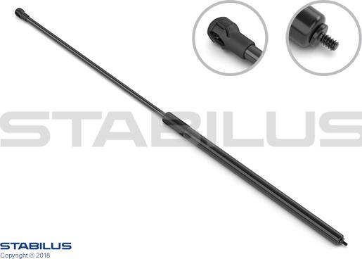 STABILUS 810484 — Sprężyna gazowa, pokrywa bagażnika