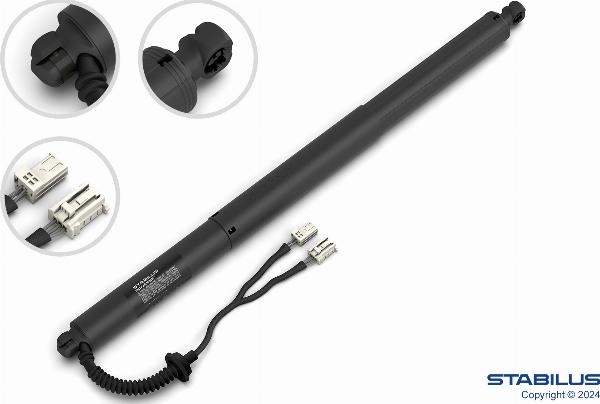 STABILUS 835126 — Silnik elektryczny, tylna pokrywa