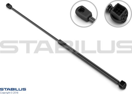 STABILUS 874029 - SPRĘŻYNA GAZOWA POKRYWY SILNIKA RENAULT FLUENCE 01.10-