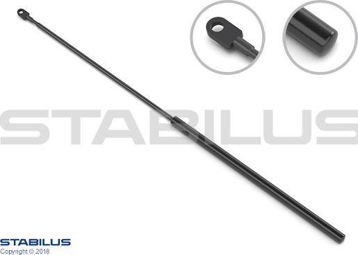 STABILUS 876900 - SPRĘŻYNA GAZOWA POKRYWY SILNIKA DB 190 10.82-08.93