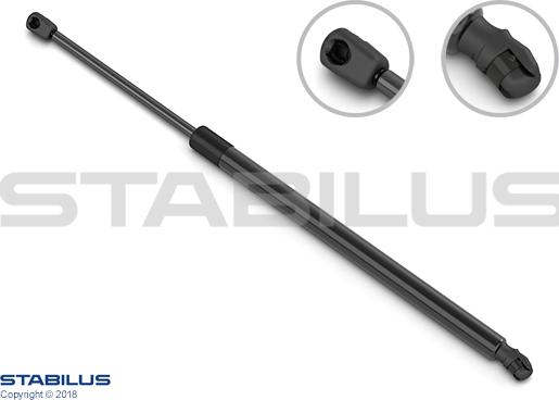 STABILUS 385810 - SPRĘŻYNA GAZOWA POKRYWY BAGAŻNIKA DB KLASA E 06.23- PR-LE