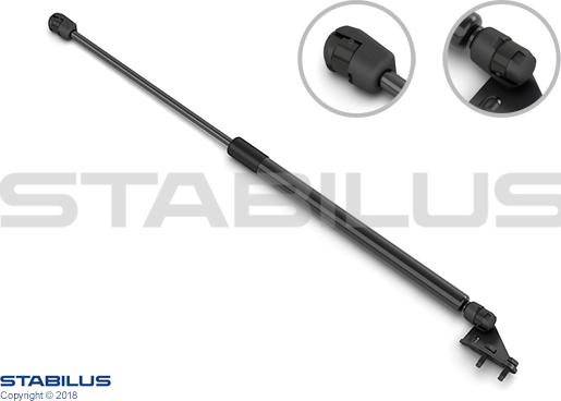 STABILUS 3391XU - SPRĘŻYNA GAZOWA POKRYWY BAGAŻNIKA NISSAN MURANO 09.04-12.09