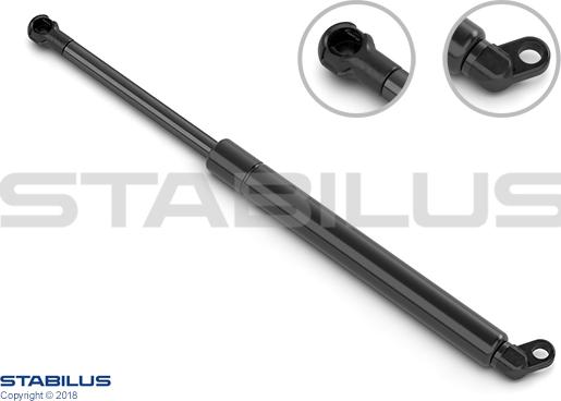 STABILUS 3286GW — Sprężyna gazowa, pokrywa bagażnika