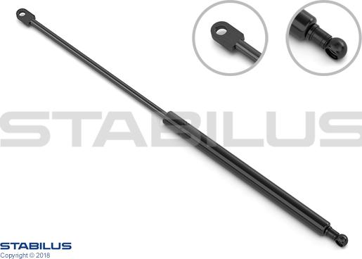 STABILUS 4043KY — Sprężyna gazowa, tylna szyba