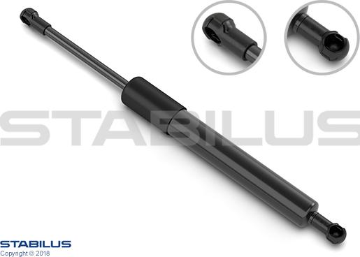 STABILUS 732539 — Sprężyna gazowa, pokrywa bagażnika