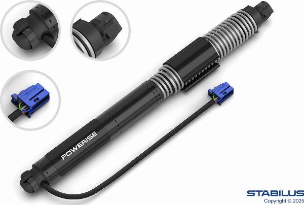 STABILUS 212535 - SIŁOWNIK ELEKTRYCZNY POKRYWY BAGAŻNIKA BMW 5 09.16- PR
