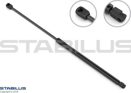 STABILUS 451737 — Sprężyna gazowa, pokrywa komory silnika
