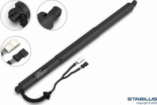 STABILUS 757213 - SIŁOWNIK ELEKTRYCZNY POKRYWY BAGAŻNIKA BMW X7 03.19- PR-LE