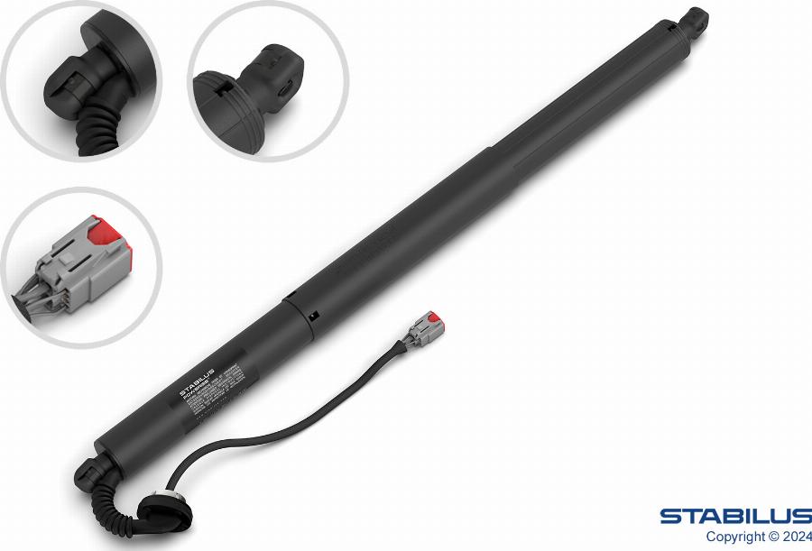 STABILUS 712274 — Silnik elektryczny, tylna pokrywa