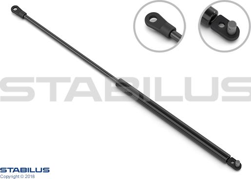 STABILUS 7303DE — Sprężyna gazowa, pokrywa bagażnika
