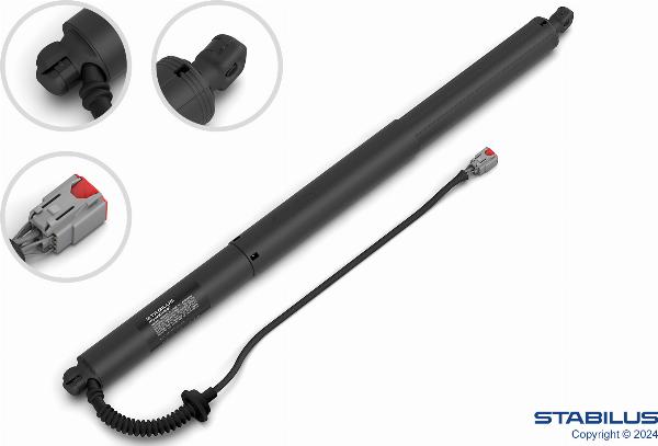 STABILUS 726144 — Silnik elektryczny, tylna pokrywa