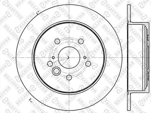 ATE 24.0109-0152.1 - TARCZA HAM. TOYOTA T. RAV 4 1.8-2.0 00-05