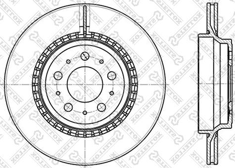 Meyle 515 523 0011/PD - TARCZA HAM. VOLVO T. XC90  10-02-