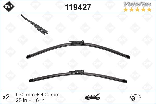 SWF 119427 - Pióro wycieraczki