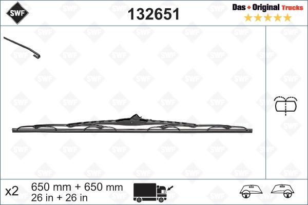 SWF 132651 — Pióro wycieraczki