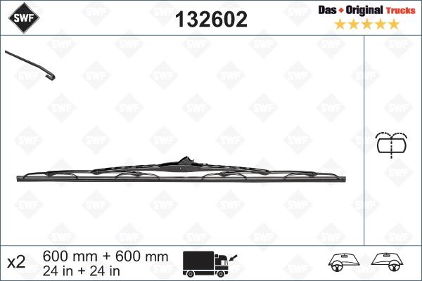 SWF 132602 — Pióro wycieraczki