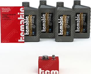 TCMATIC 105.106.0016 — Zestaw części, wymiana oleju w automatycznej skrzyni biegów