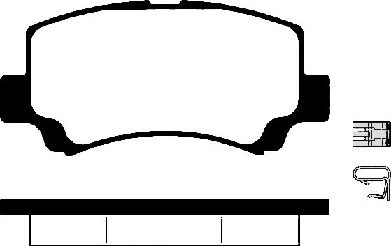 Blue Print ADK84221 - KLOCKI HAM. SUZUKI P. WAGON R 1.0-1.2 98-00