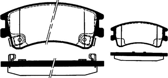Maxgear 19-0889 - KLOCKI HAM. MAZDA P. 6