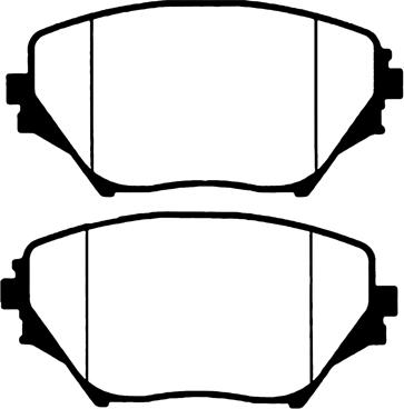 Meyle 025 235 8517 - KLOCKI HAM. TOYOTA P. RAV4 00-