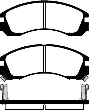Maxgear 19-1145 - KLOCKI HAM. MITSUBISHI P. GALANT 97--OUTLANDER 03--PAJERO 94-
