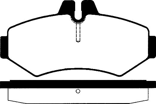 FEBI Bilstein 16450 - Klocek hamulcowy kpl.