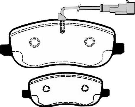 Maxgear 19-2892 - KLOCKI HAM. FIAT P. CROMA 1.9-2.4 JTD 05-